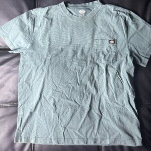 Dickies Men’s Short Sleeve Pocket T-Shirt Crewneck Green Size XL